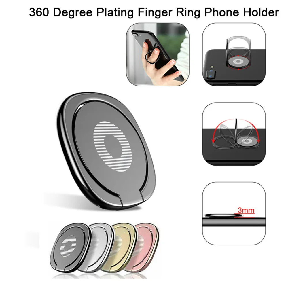 Phone Accessories And Gadget - 360° Rotating Finger Ring Holder Phone