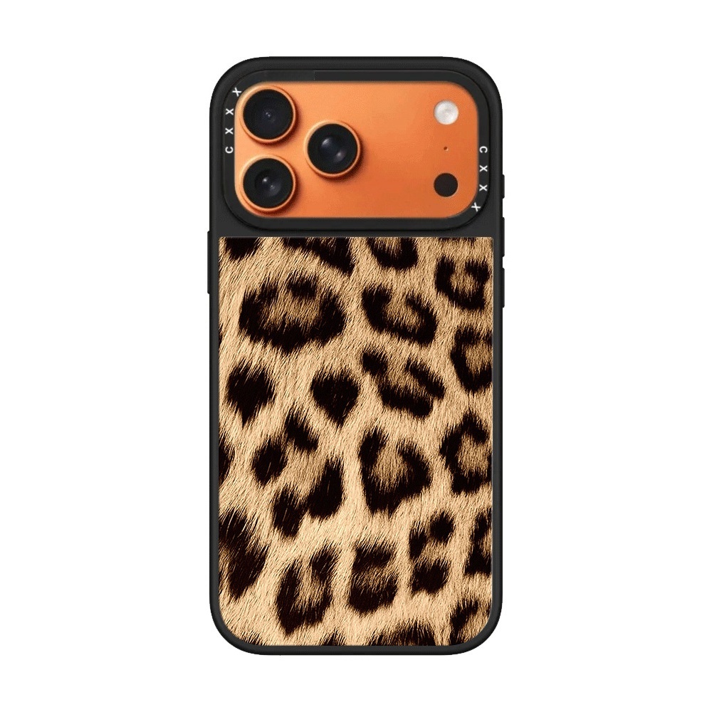 Phone Accessories Logo - Retro Leopard Print Magnetic Compatible MagSafe