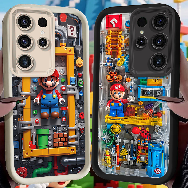 Phone Accessories Samsung - Toy Blocks M-Marios Phone Case for