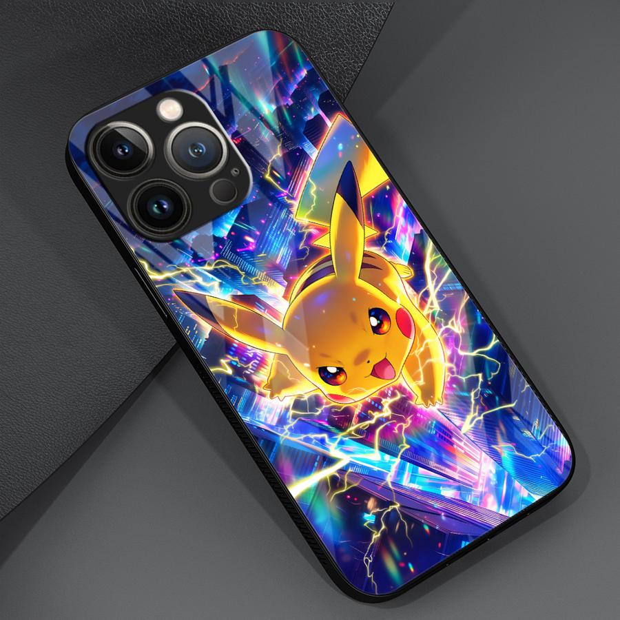 Cute Pikachu Pokemon Phone Cov - Phone Accessories Logo review and price