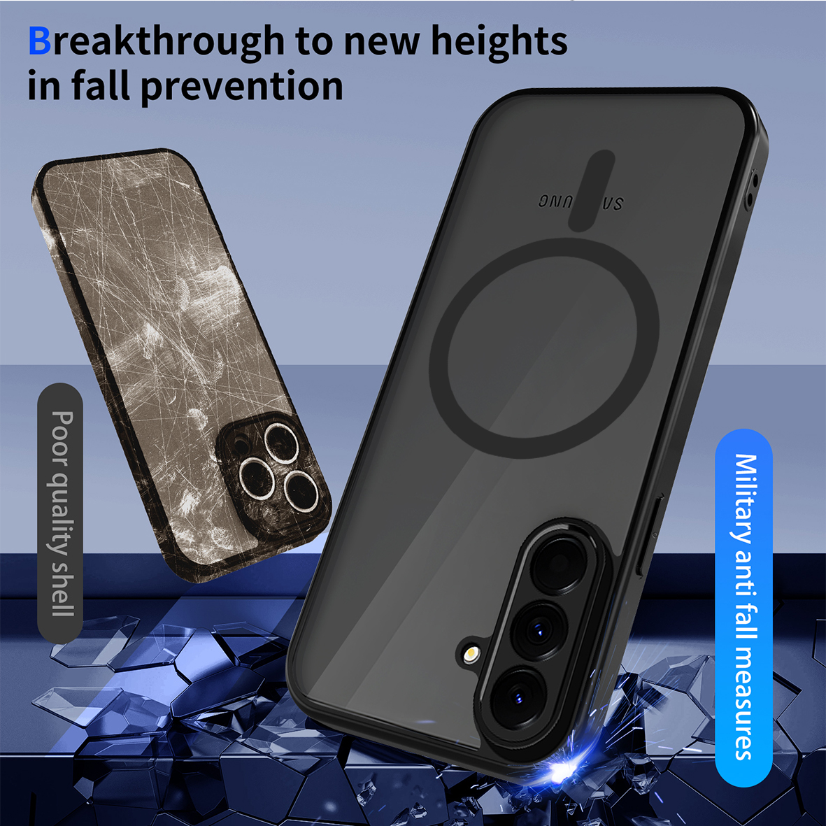 Matte Phone Case for Samsung G - Phone Accessories Online Store review and price