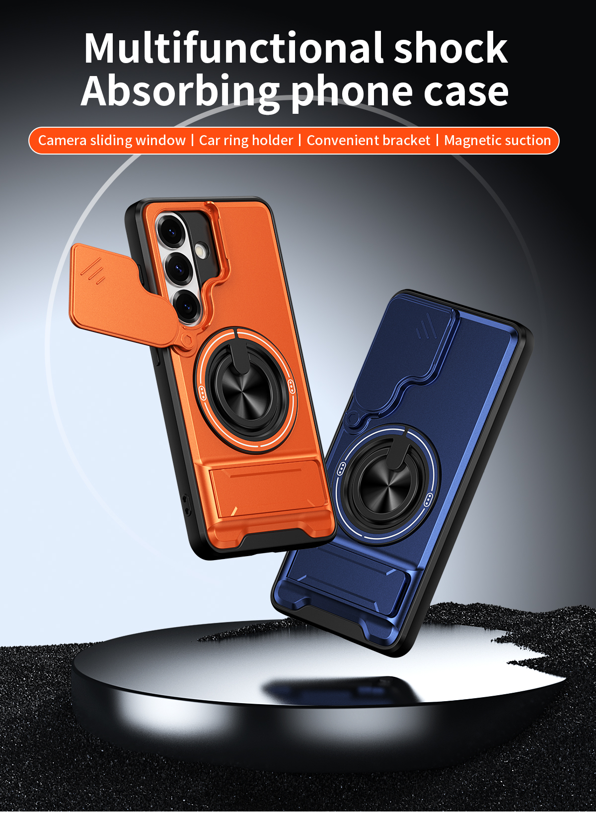 360 Rotating Magnetic Ring Hol - Phone Kickstand Ring review and price