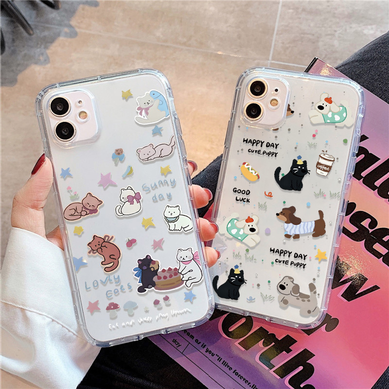 Lovely Fishes Clear Phone Case - Phone Accessories List review and price