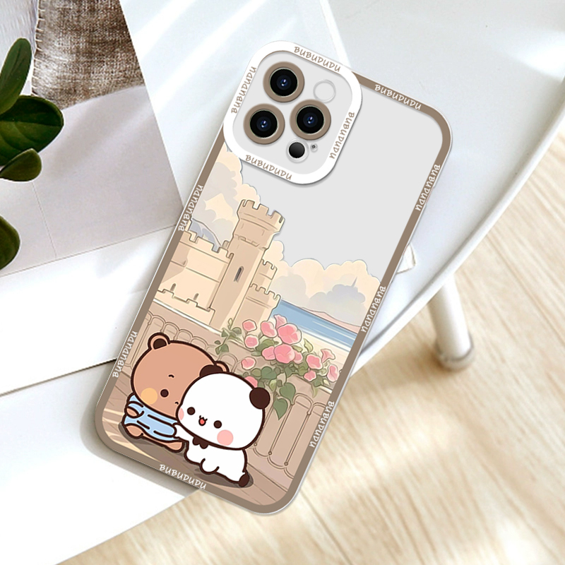 Cute BUBU DUDU Couple Clear Ph - Phone Accessories Samsung review and price