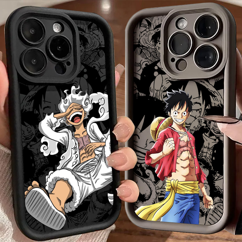 Cartoon One Pieces Luffy Soft  - Phone Accessories Logo review and price