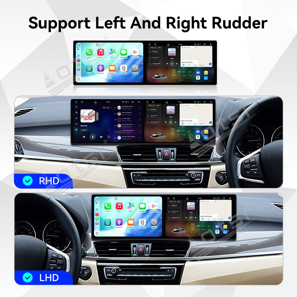Dual 9.1’’ Android 15 Carplay  - X1 Phone Accessories review and price