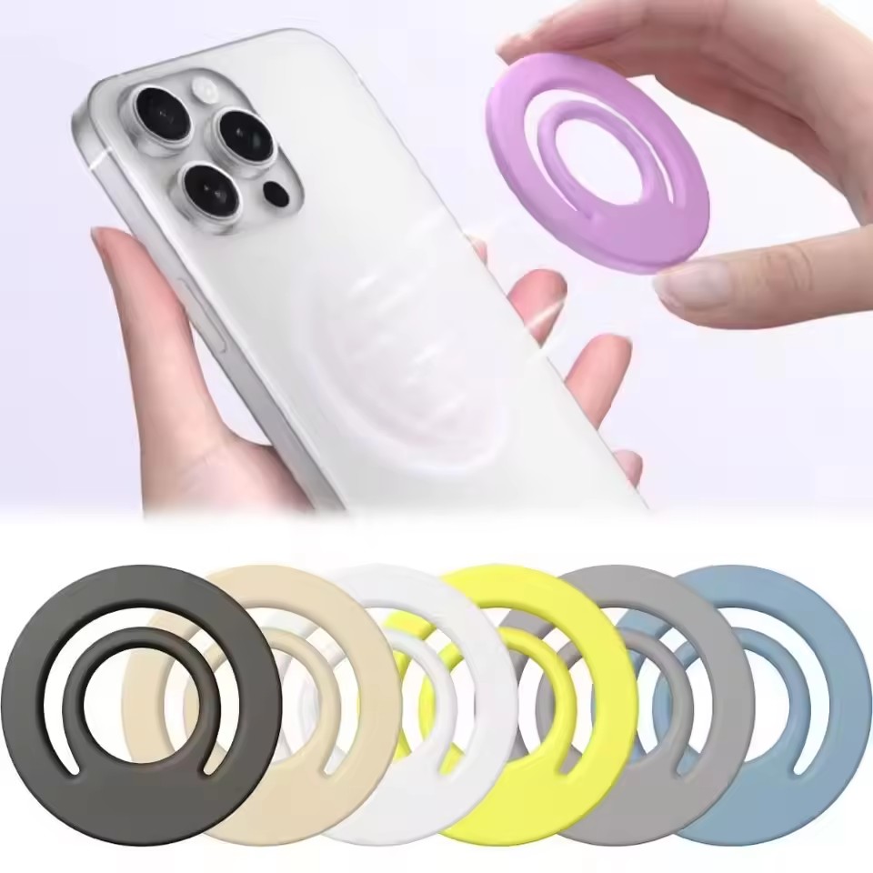 Magnetic Silicone Stand Finger - Phone Accessories And Gadget review and price