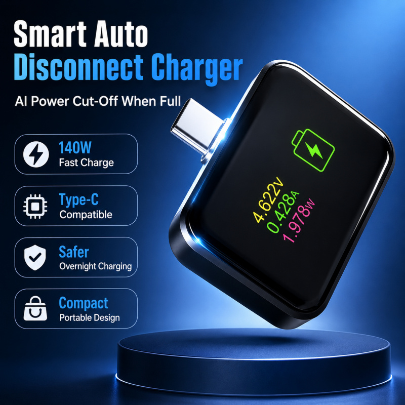 140W USB C Auto Power Cutoff A - Phone Accessories Types review and price