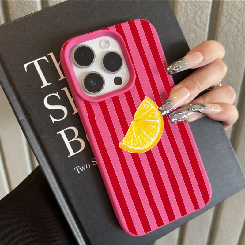 Fashion Lemon Pattern TPU Sili - Phone Accessories List review and price