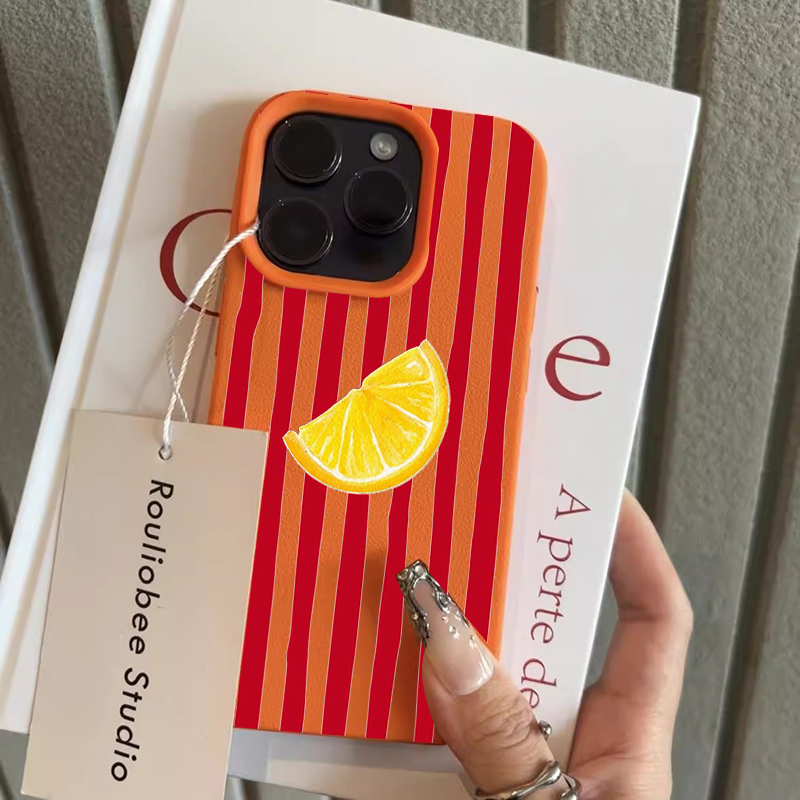 Fashion Lemon Pattern TPU Sili - Phone Accessories List review and price