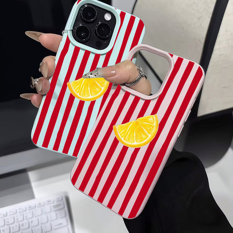 Fashion Lemon Pattern TPU Sili - Phone Accessories List review and price