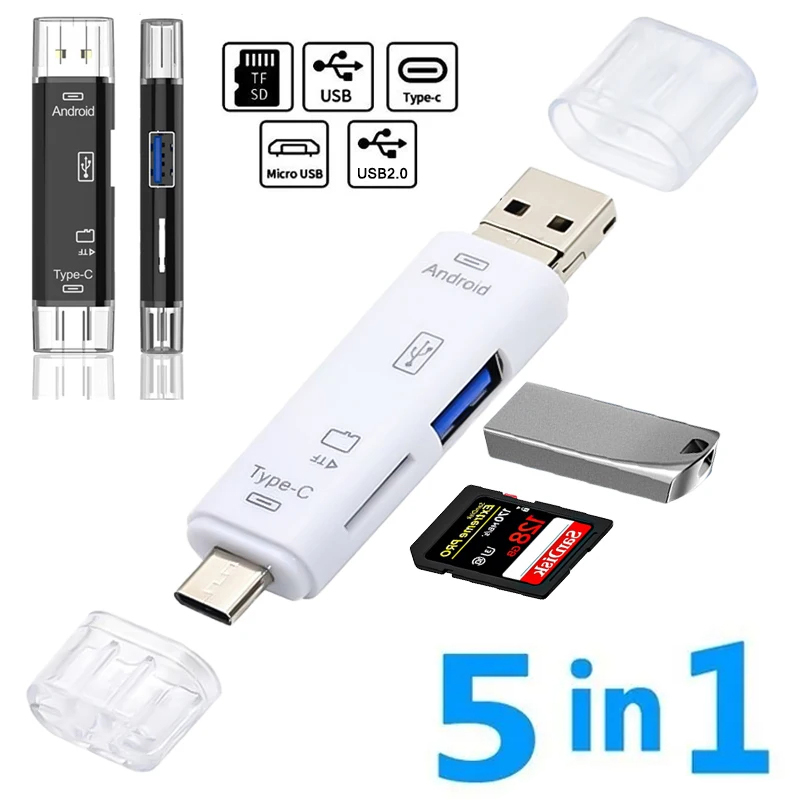 5 in 1 Multifunction Usb 2.0 T - Phone Accessories Types review and price