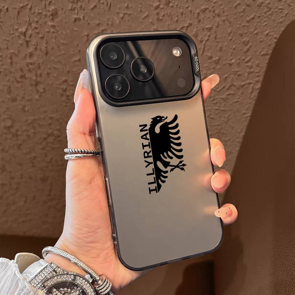 Albania Flag Eagle Logo Phone  - Phone Accessories Logo review and price