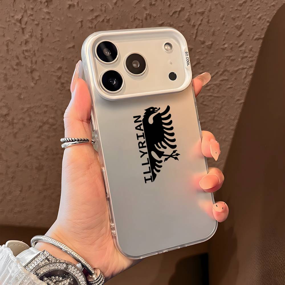 Albania Flag Eagle Logo Phone  - Phone Accessories Logo review and price