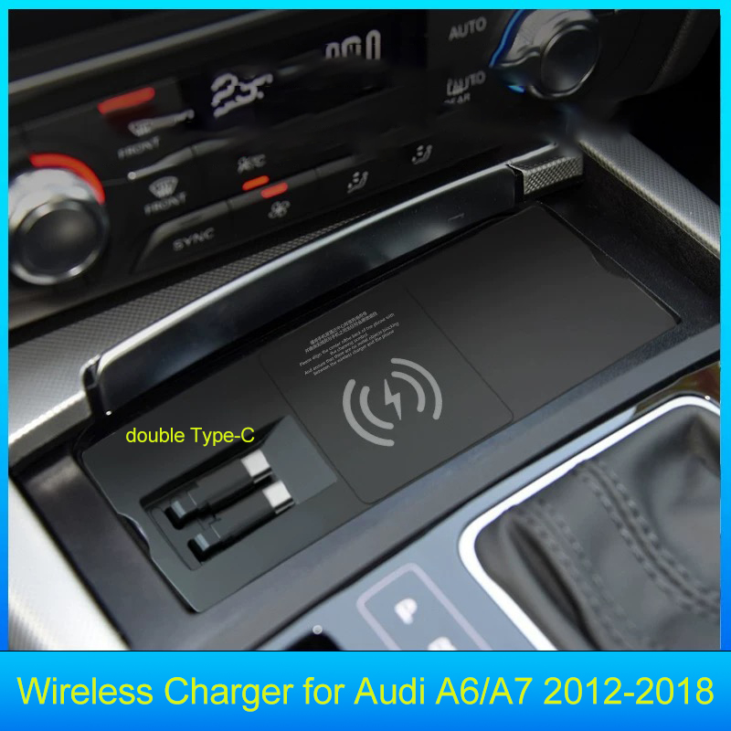 for Audi A6L A7 c7 wireless ch - Phone Accessories Types review and price