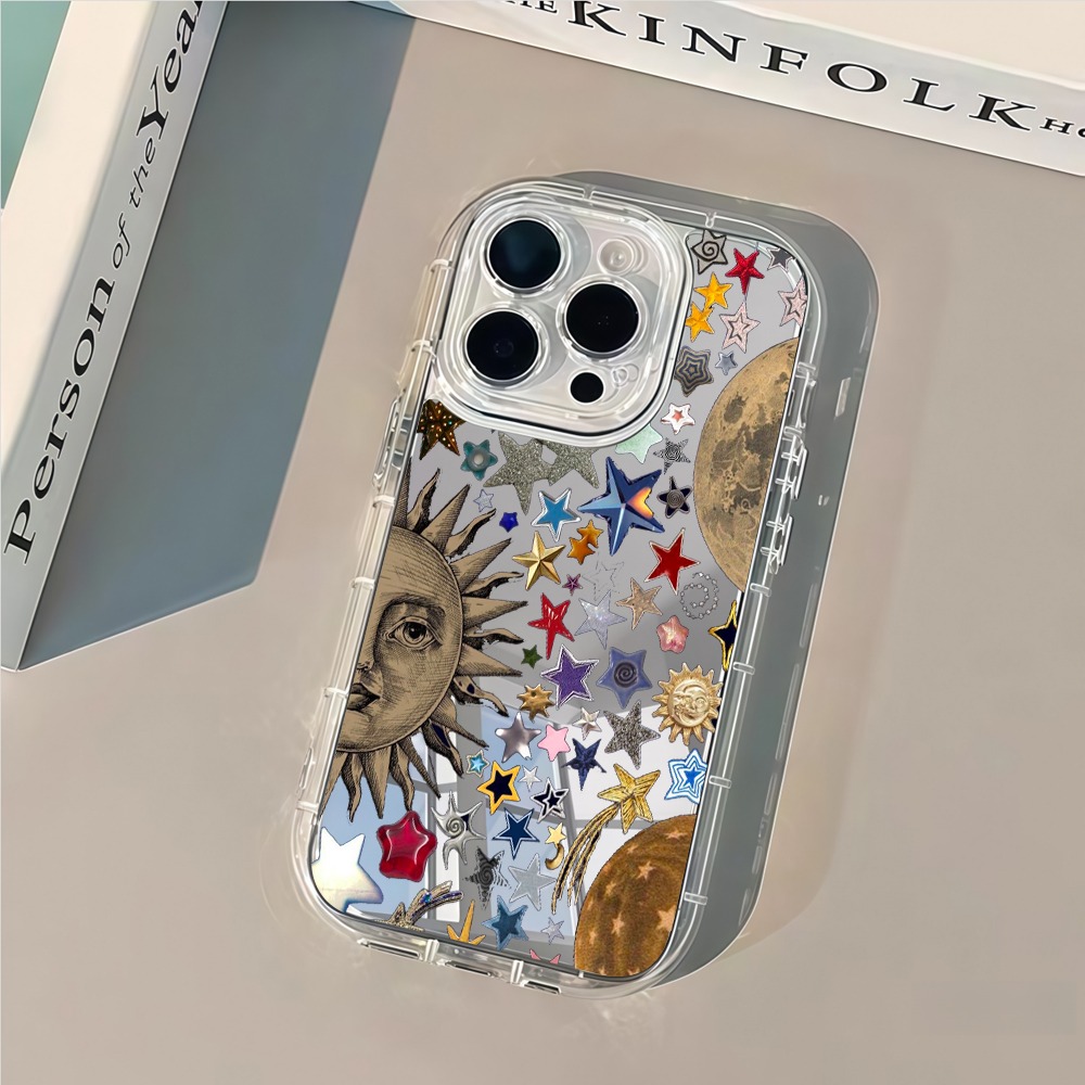 Celestial Gold Glitter Mirror  - Phone Accessories List review and price