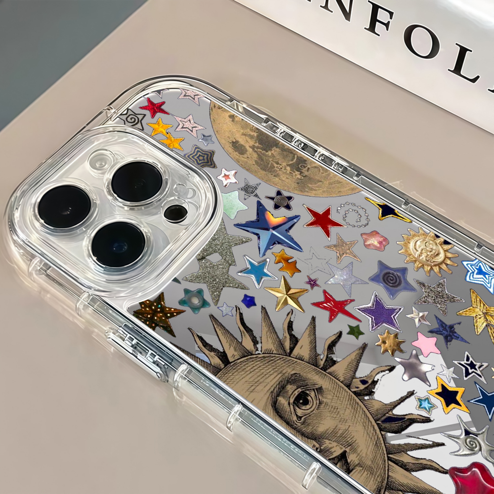 Celestial Gold Glitter Mirror  - Phone Accessories List review and price