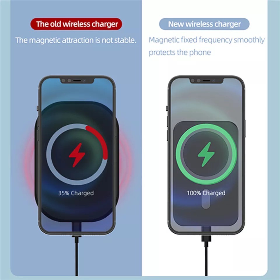 Wireless Charger Magnetic Car  - Phone Accessories Types review and price