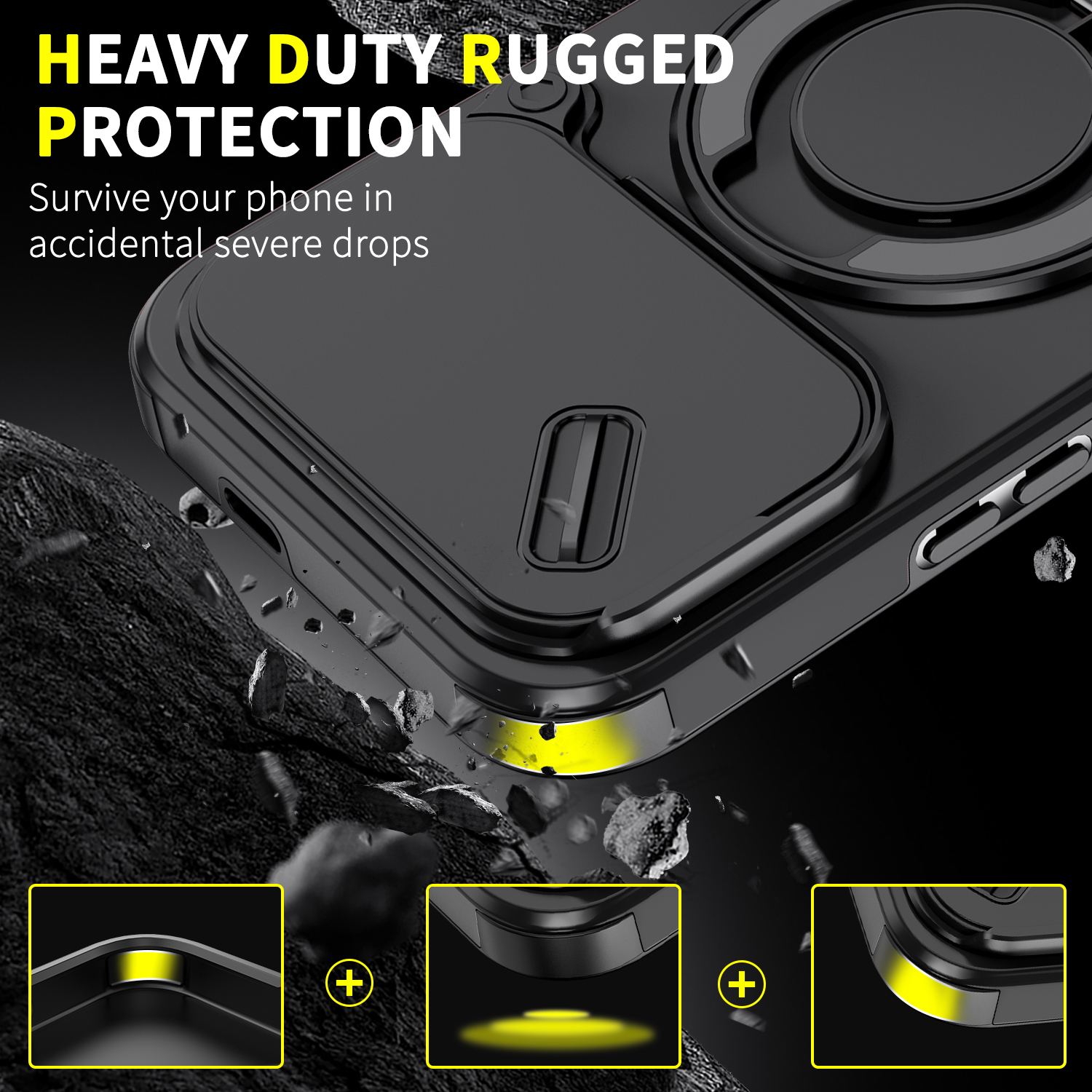 Magnetic Wireless Charging Rin - Phone Kickstand Ring review and price