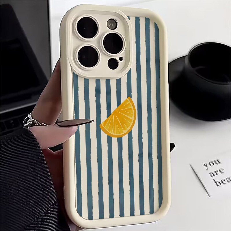 Striped Lemon Slice Pattern Ph - Phone Accessories List review and price