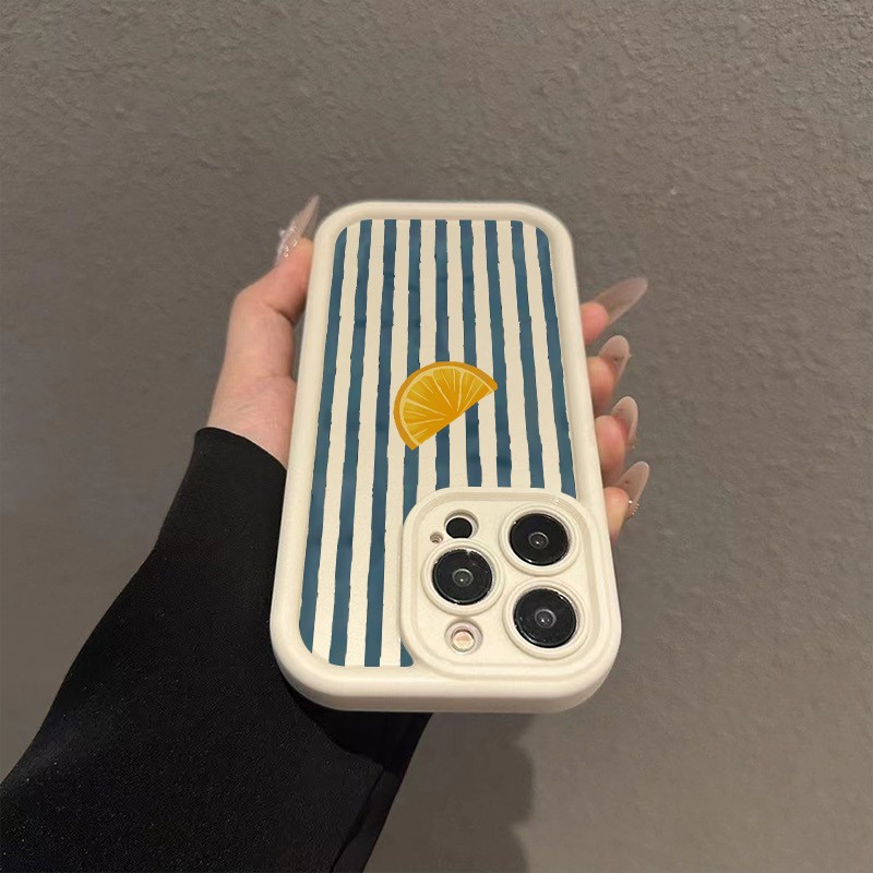 Striped Lemon Slice Pattern Ph - Phone Accessories List review and price