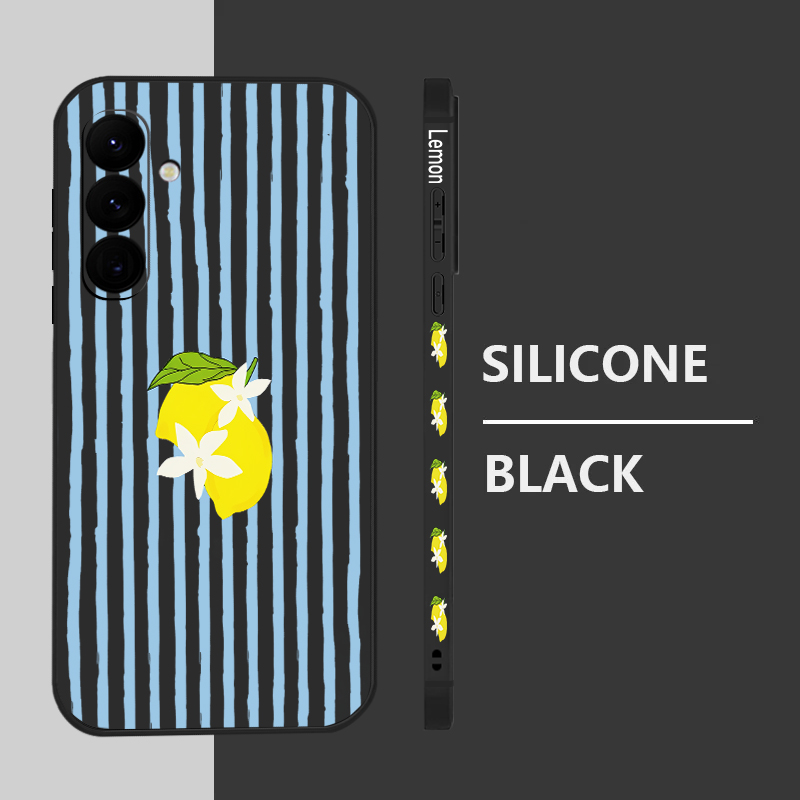Stripe Lemon Print TPU Phone C - Phone Accessories Samsung review and price