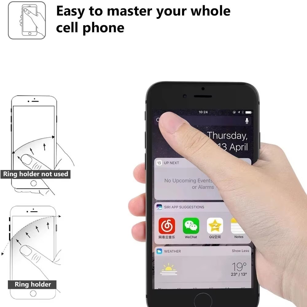 Finger Ring Mobile Phone Holde - Phone Accessories And Gadget review and price
