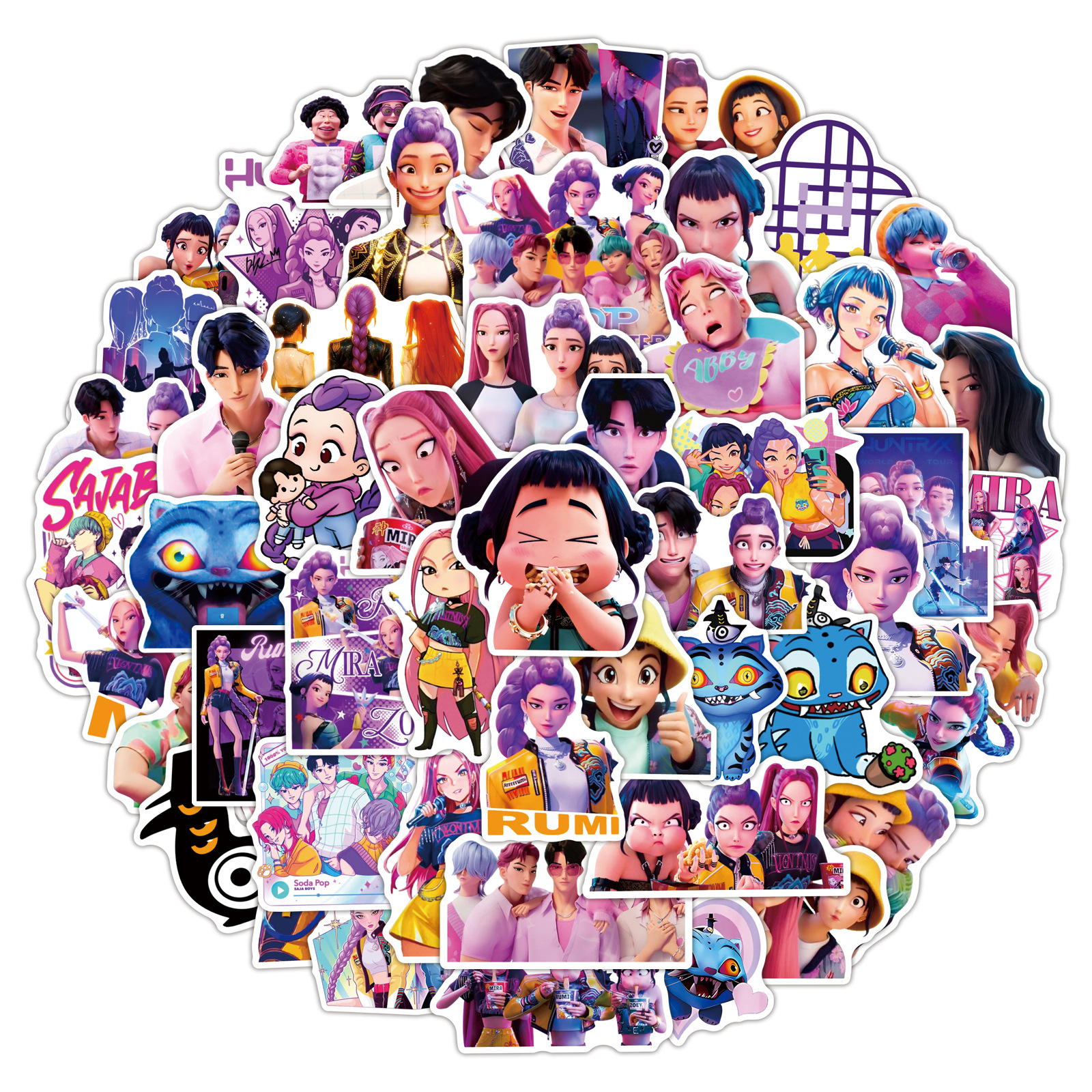 60PCS Cartoon Stickers Y2K Aes - Phone Accessories For Teen Girls review and price