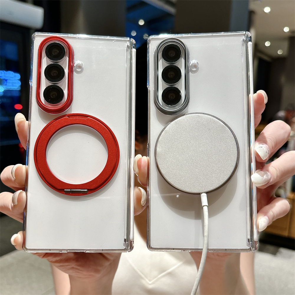 Magnetic Wireless Charging Pho - Phone Kickstand Ring review and price
