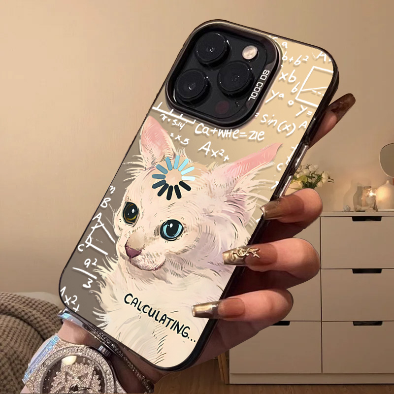 Funny Academic Cat Cute Matte  - Phone Accessories Samsung review and price