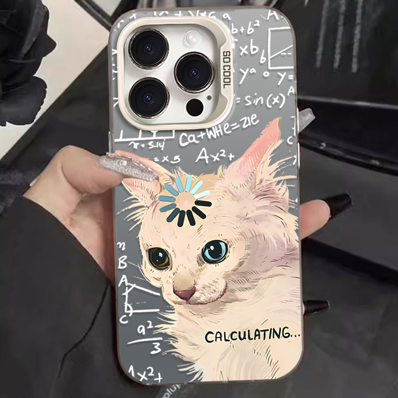Funny Academic Cat Cute Matte  - Phone Accessories Samsung review and price