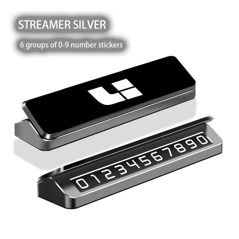 Car Metal Mobile Phone Number  - Phone Accessories Logo review and price