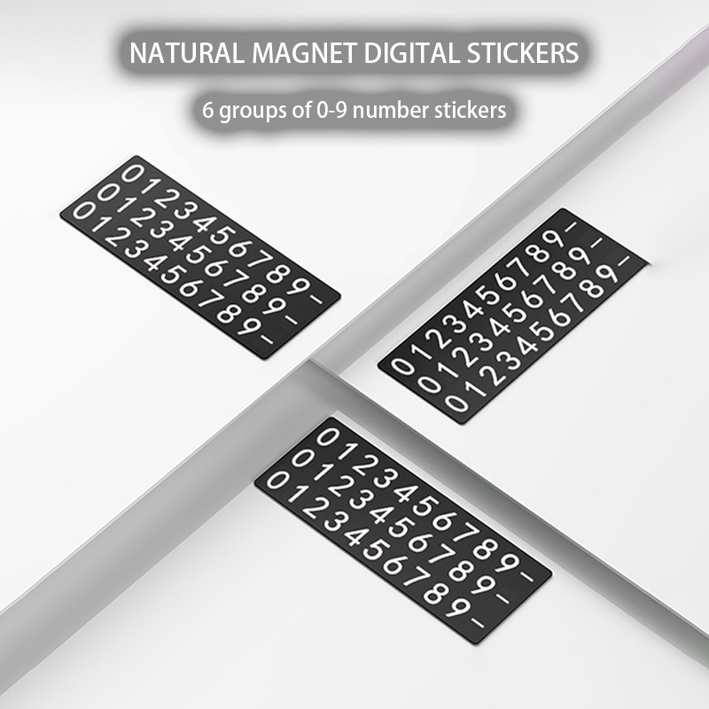 Car Metal Mobile Phone Number  - Phone Accessories Logo review and price