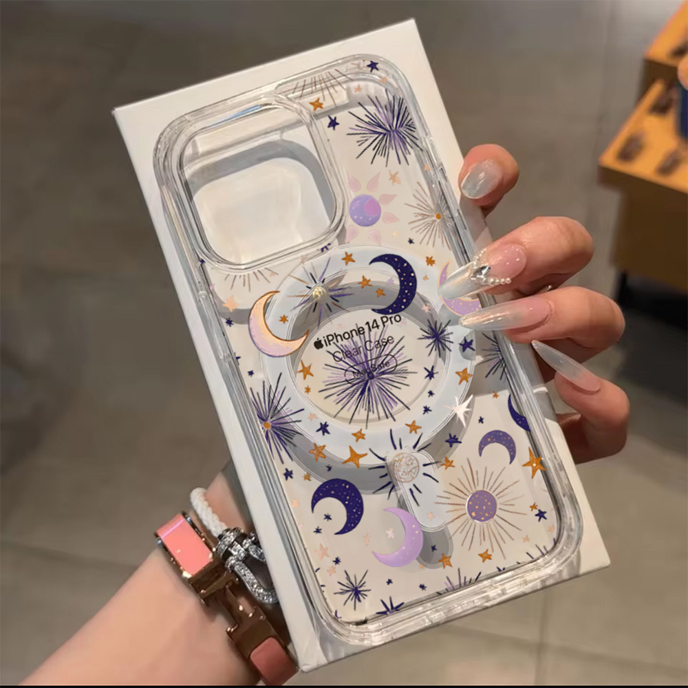 Romantic Sun Moon Stars Phone  - Phone Accessories List review and price