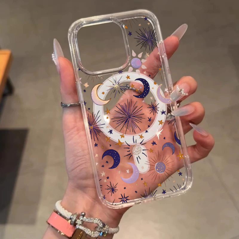 Romantic Sun Moon Stars Phone  - Phone Accessories List review and price