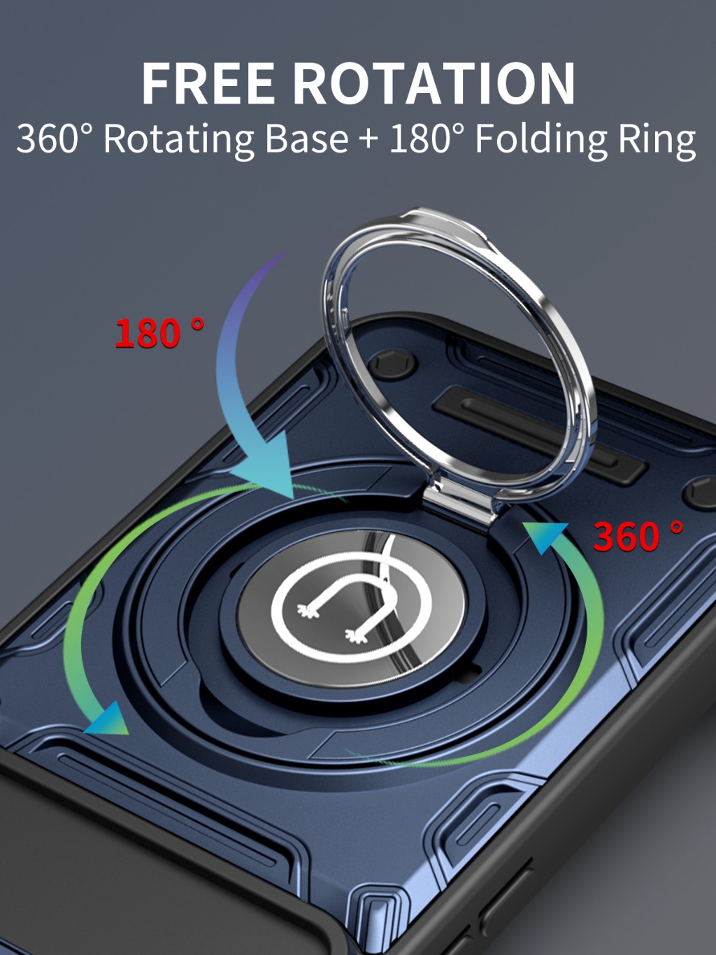 Magnetic Car Mount 360° Ring K - Phone Kickstand Ring review and price