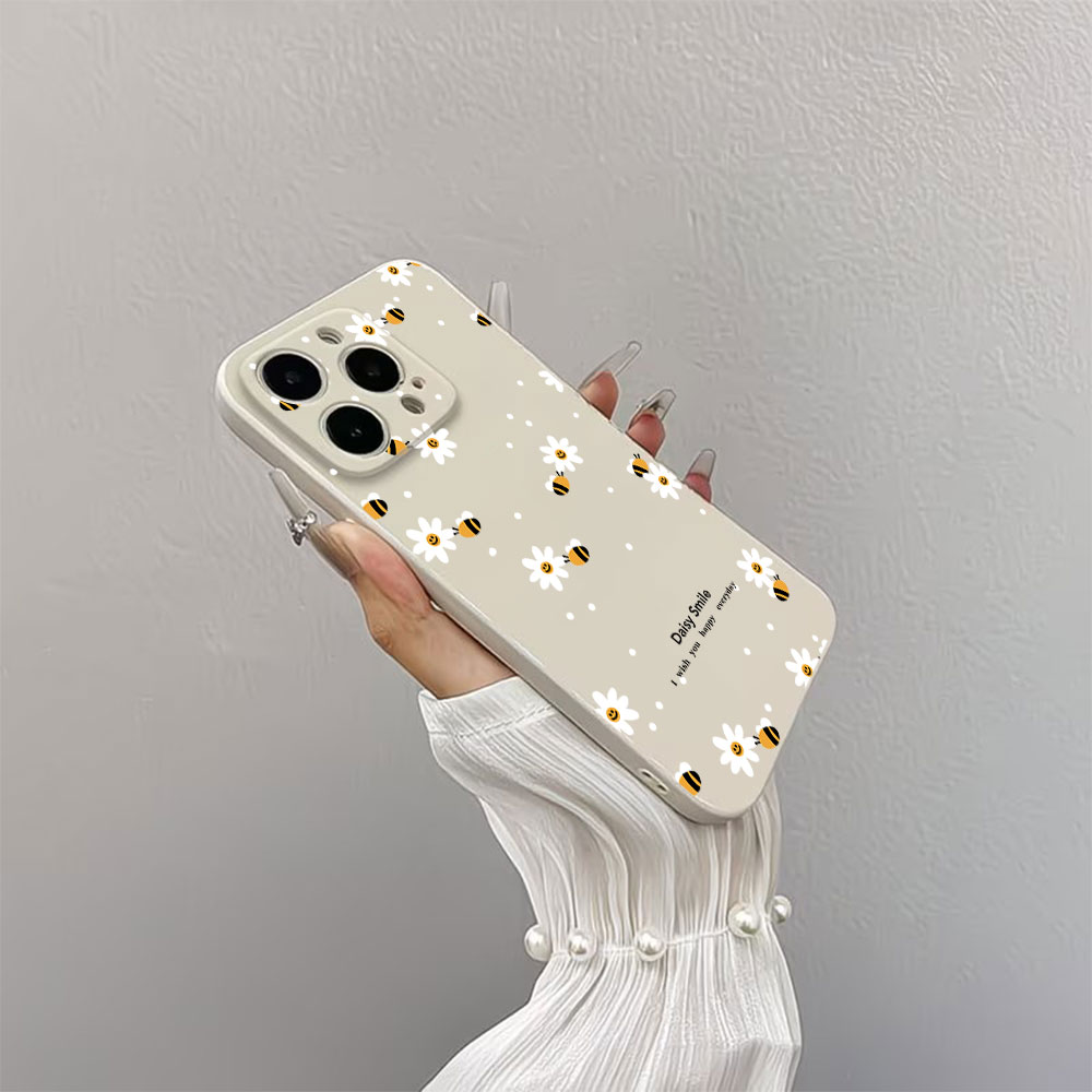 Bee Pattern Phone Case For iPh - Phone Accessories List review and price