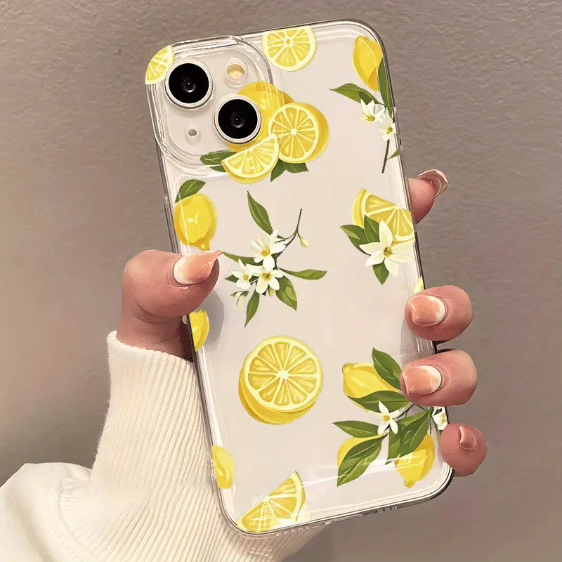 Summer Fruit Lemon Flower Clea - Phone Accessories Samsung review and price