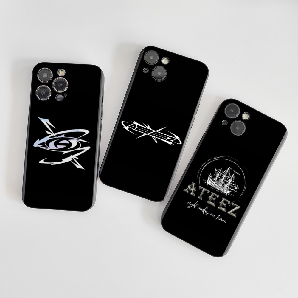1PC Singers A-ATEEZ Logo Phone - Phone Accessories Logo review and price