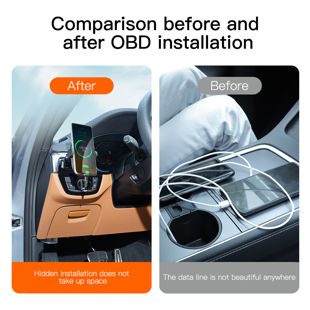 Premium Car OBD Charger Hub fo - Phone Accessories Types review and price