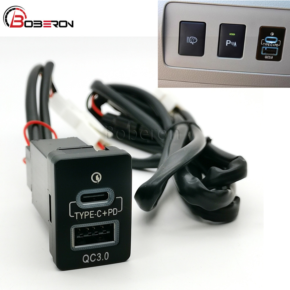 Blue LED QC3.0 USB Car Dual Ch - Phone Accessories Types review and price